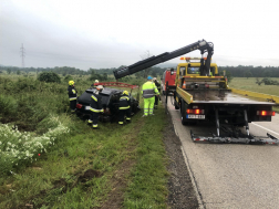 Két baleset mellett egy tűzesetnél avatkoztak be a tűzoltók tegnap