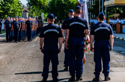 Fogadalmat tettek az újonc tűzoltók