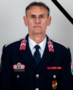 Elhunyt Fojtyik Sándor Zoltán címzetes tűzoltó főtörzsőrmester