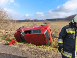 Árokba hajtott Bazsinál