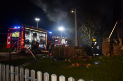 Tűz miatt lakhatatlan lett egy ház Zircen