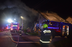 Tűz miatt lakhatatlan lett egy ház Zircen