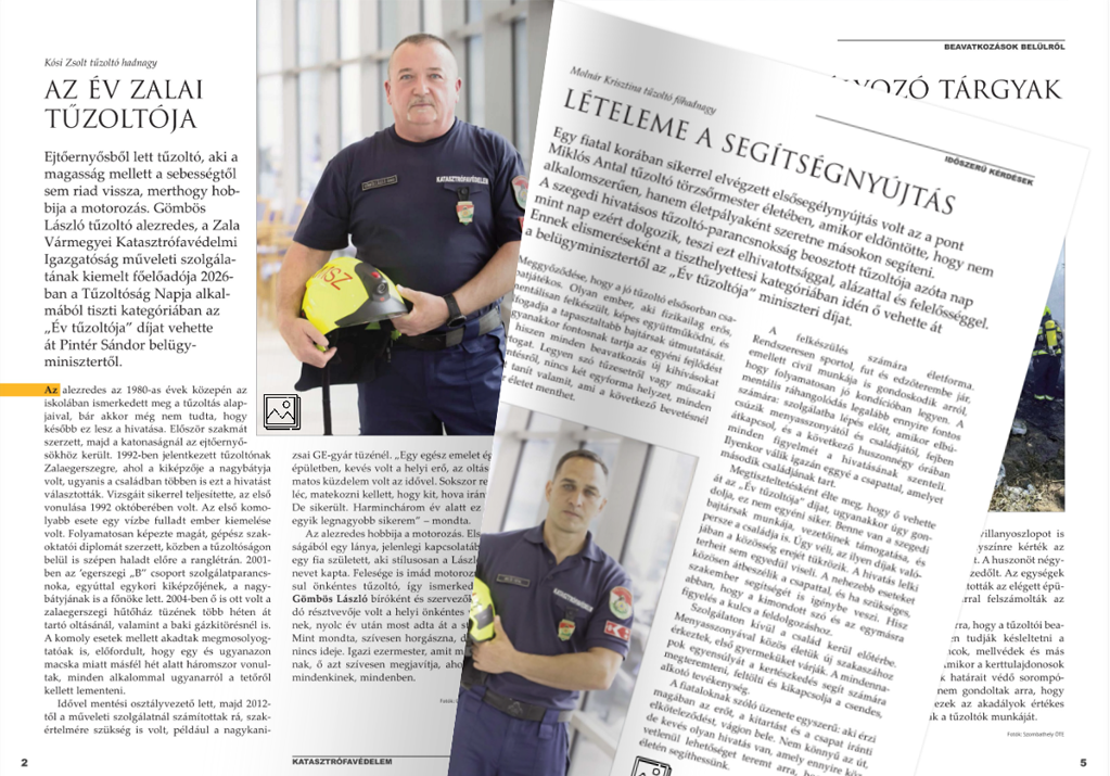 KATASZTRÓFAVÉDELEM - 123. ELEKTRONIKUS LAPSZÁM