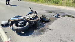 Halálos motorbaleset Csesznek közelében
