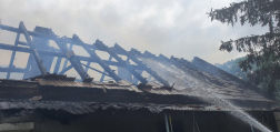 Leégett egy ház teteje Egyházaskeszőn